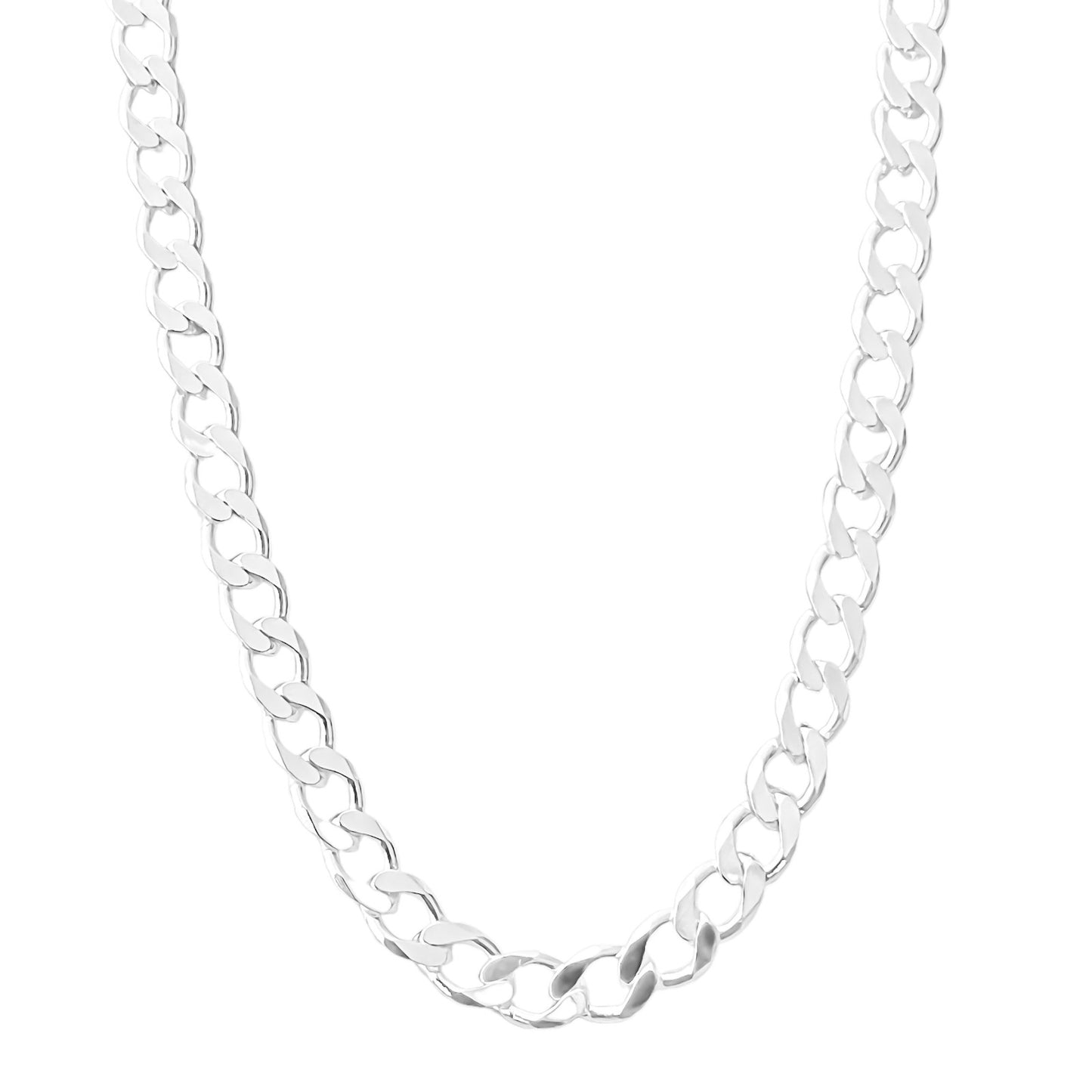 Cadena lomo de corvina 5mm en plata 925/950