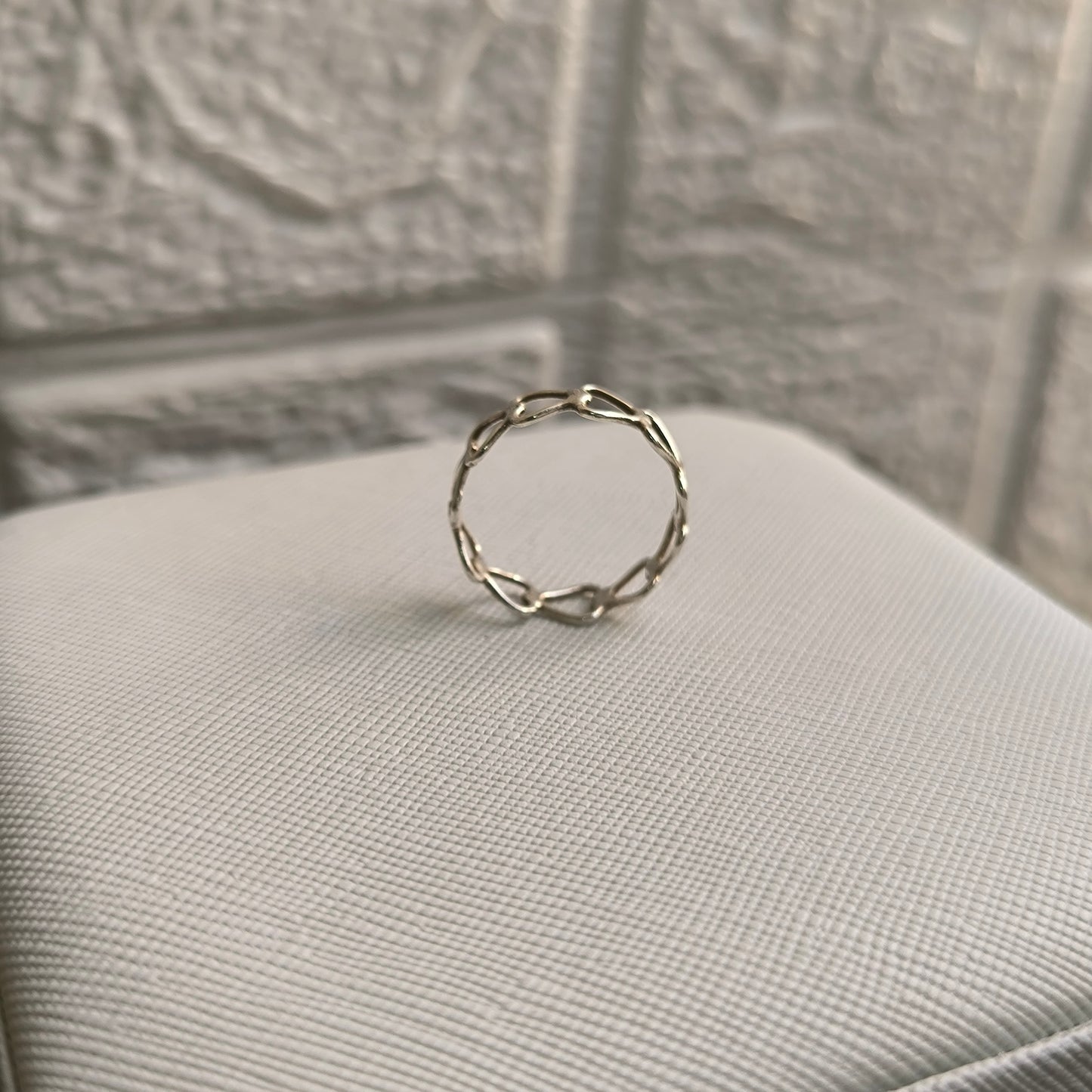 Anillo corazones en plata 925/950