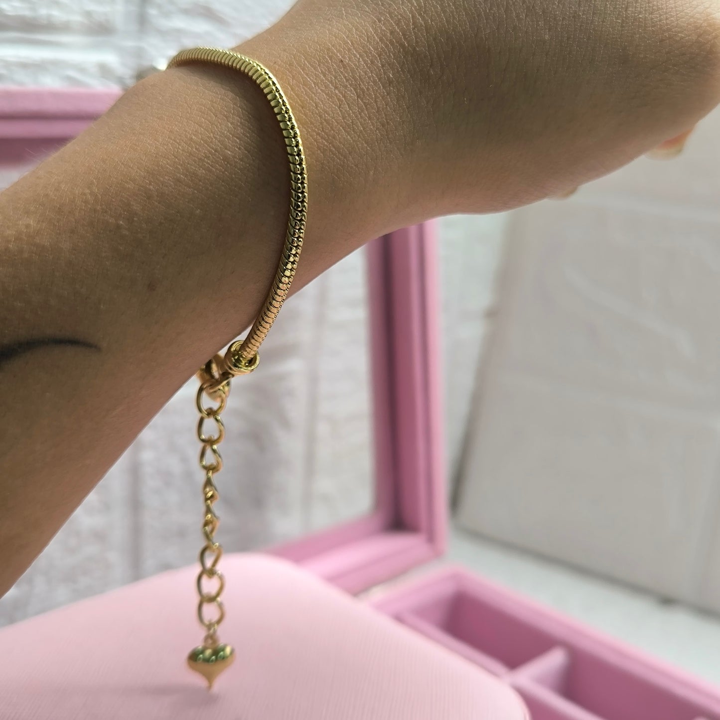 Pulsera única en acero inoxidable