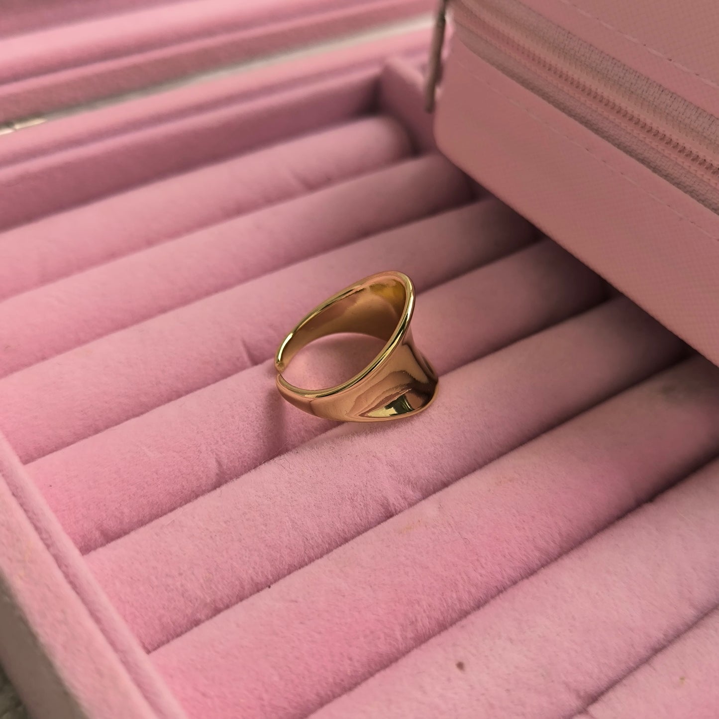 Anillo encanto en acero inoxidable