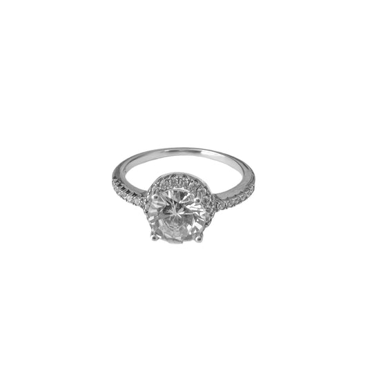 Anillo Celeste Halo en Plata 925/950