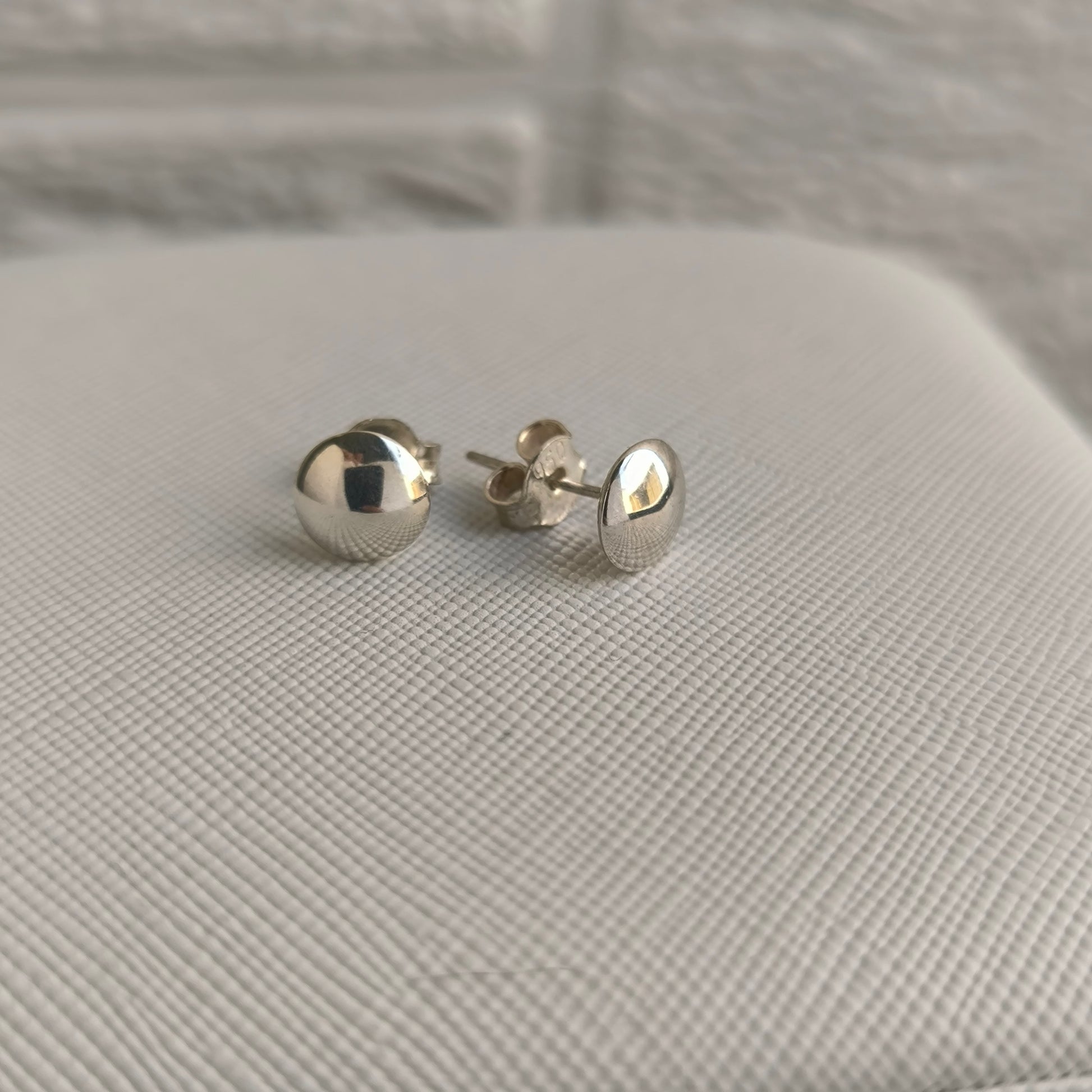 Aretes Nube Mini en Plata 925/950