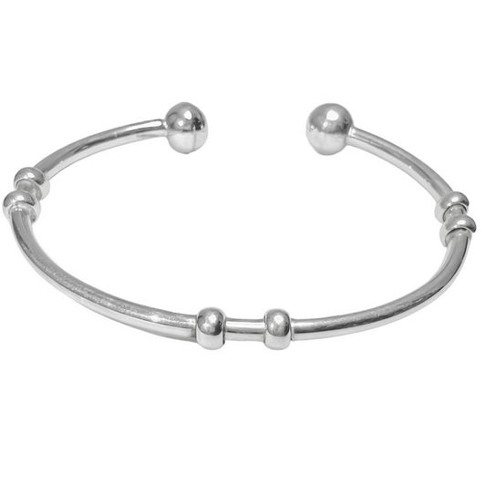 Brazalete 6 shakiras en plata 925/950
