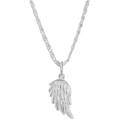 Collar ala de ángel en plata 925/950