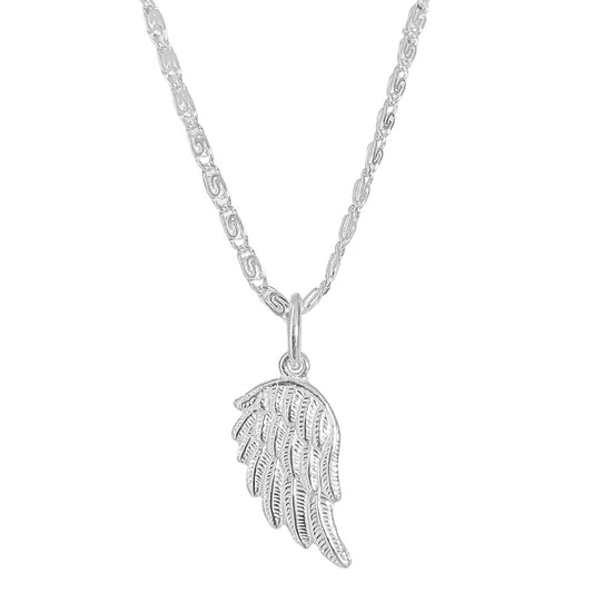 Collar ala de ángel en plata 925/950