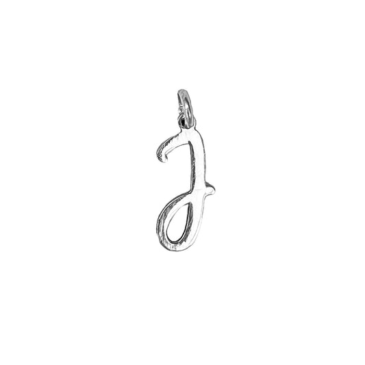 Dije personalizado letra 2 en plata 925/950