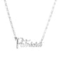 Collar nombre personalizado en plata 925/950