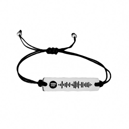 Pulsera QR música Spotify en plata 925/950