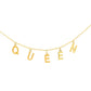 Collar letras separadas personalizado en plata 925/950