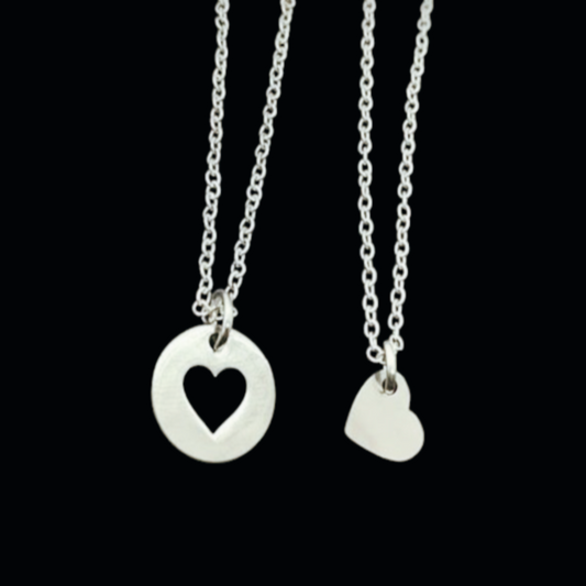 Collares para pareja en plata 925/950
