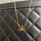 Collar flor de loto en oro de 18k