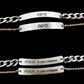 Pulseras para pareja en plata 925/950
