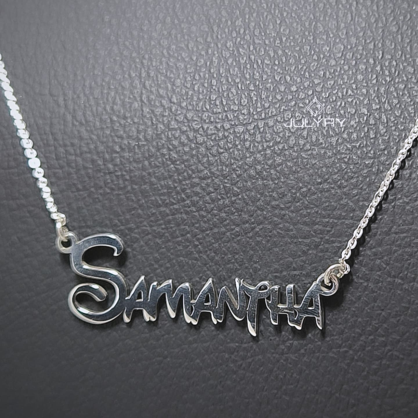 Collar nombre personalizado en plata 925/950