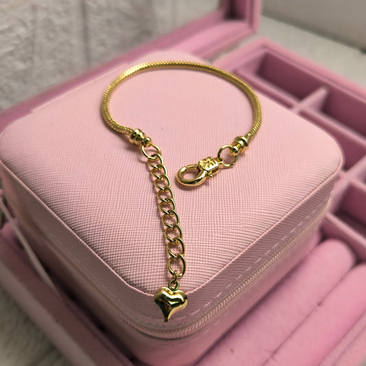 Pulsera única en acero inoxidable