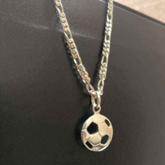 Collar fútbol en plata 925/950