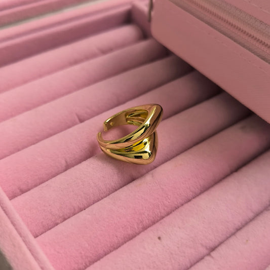 Anillo melodía en acero inoxidable