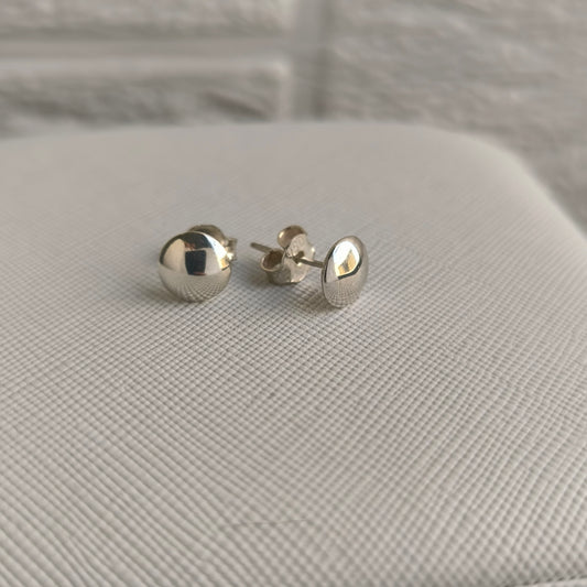 Aretes lentejitas en plata 925/950