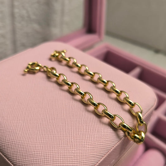 Pulsera eslabones en acero inoxidable